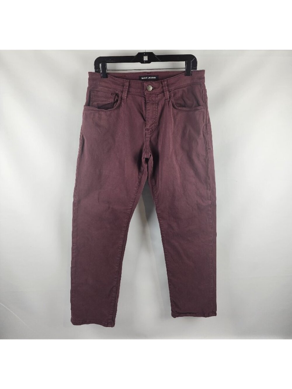Mavi Jeans Mens 31x28 Zach Straight Leg Red Chino Pants (pants show 32X28)
